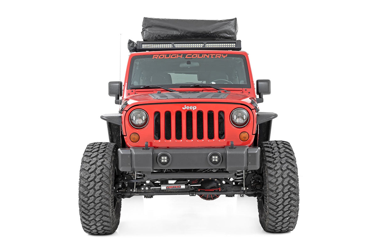 Front Bumper Caps Jeep Wrangler JK/Wrangler Unlimited (2007-2018)