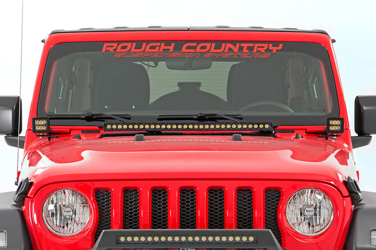 LED Ditch Light Kit Hinge Mount Jeep Gladiator JT/Wrangler JL (18-26)