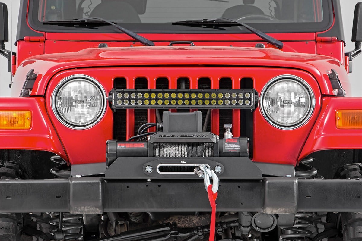Winch Mounting Plate Jeep Wrangler TJ (97-06)/Wrangler Unlimited (04-06)