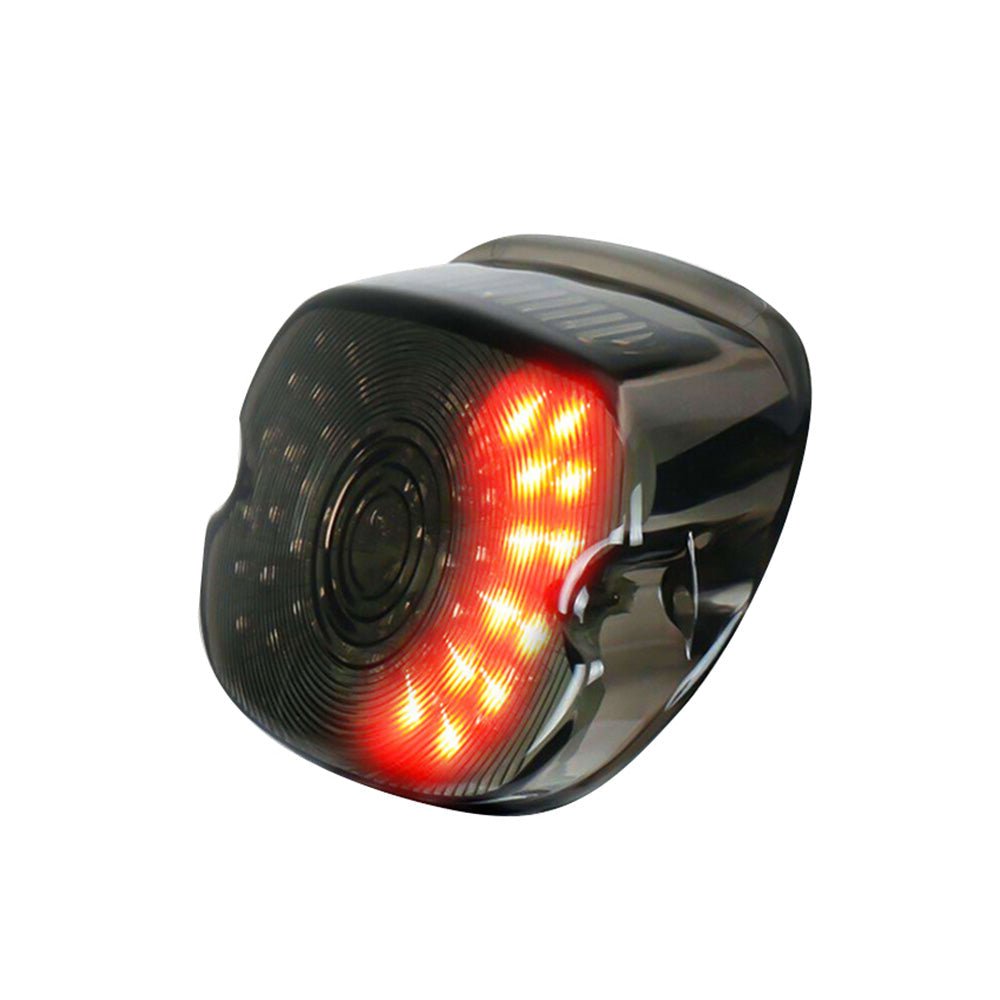LED Rear Tail Light Brake Smoke Suitable For Harley Touring Dyna Glide Softail - Frazy's Auto Parts