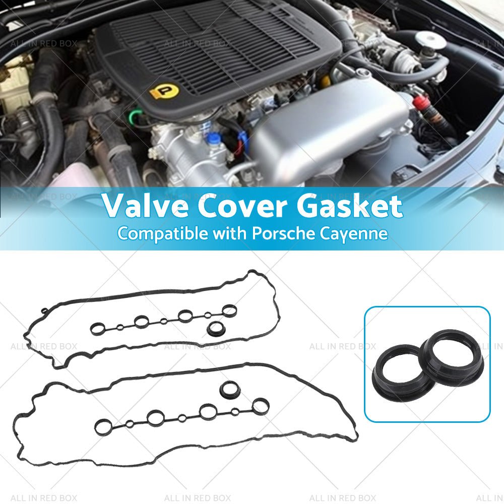 Left Right Valve Cover Gasket Spark Plug Seals Cam Gasket Suitable for Cayenne - Frazy's Auto Parts