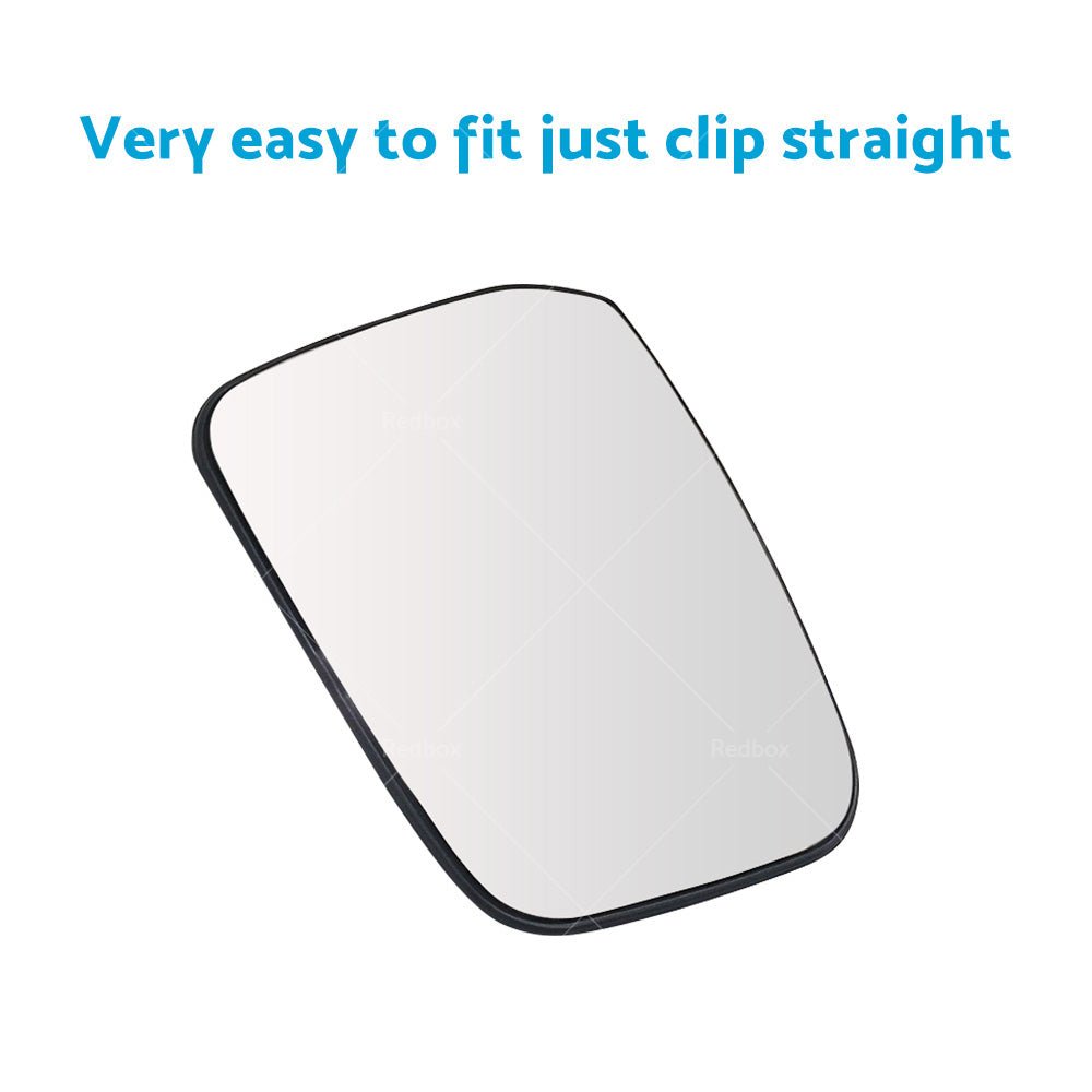 Left Side Mirror Glass w or Heated Back Plate Suitable for Nissan Navara D40 05 - 15 - Frazy's Auto Parts