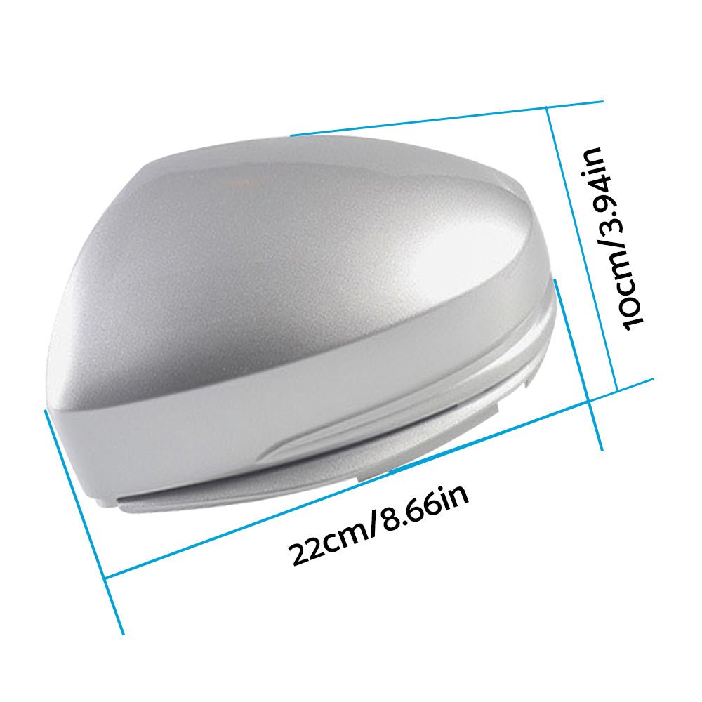 Left Wing Mirror Cap Cover Suitable For Honda Jazz GK 15 - 18 City 14 - 18 LH Silver - Frazy's Auto Parts