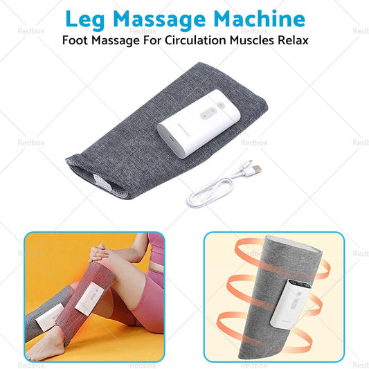 Leg Massager Heated Air Compression Foot Massage For Circulation Muscles Relax - Frazy's Auto Parts