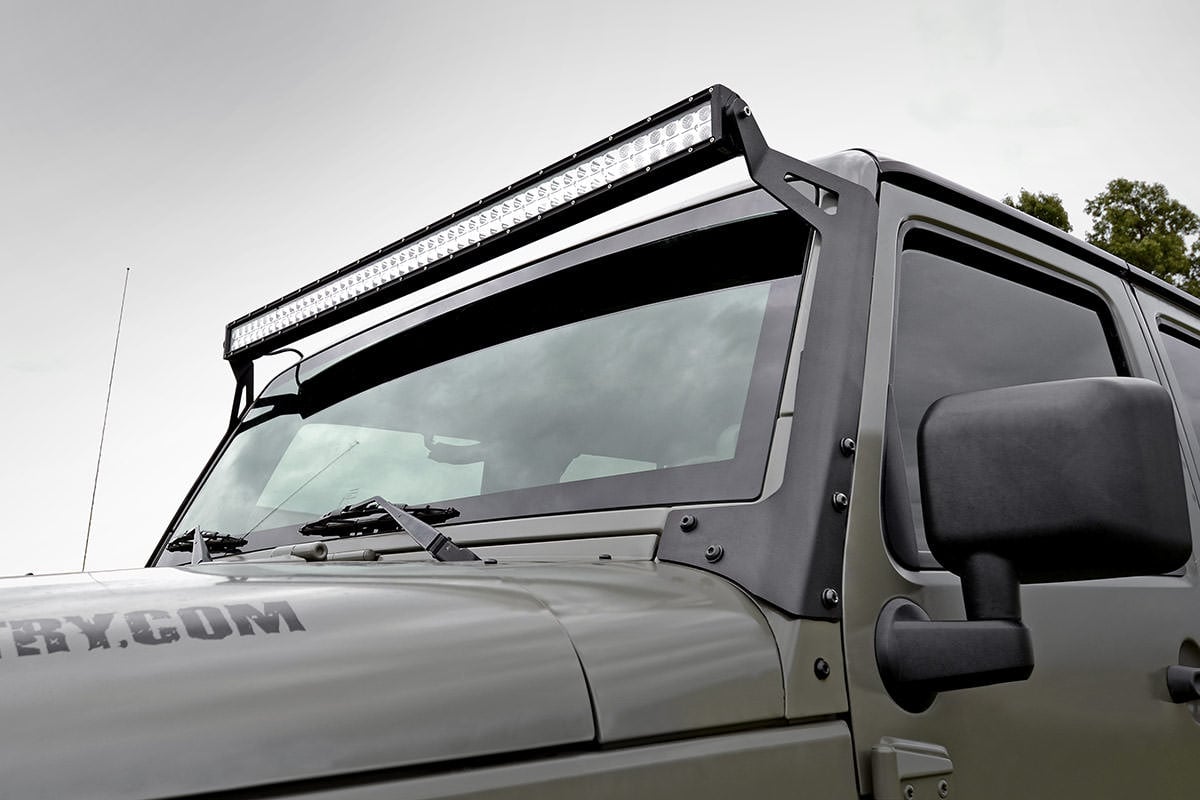 LED Light Mounts Jeep Wrangler JK (07-18)