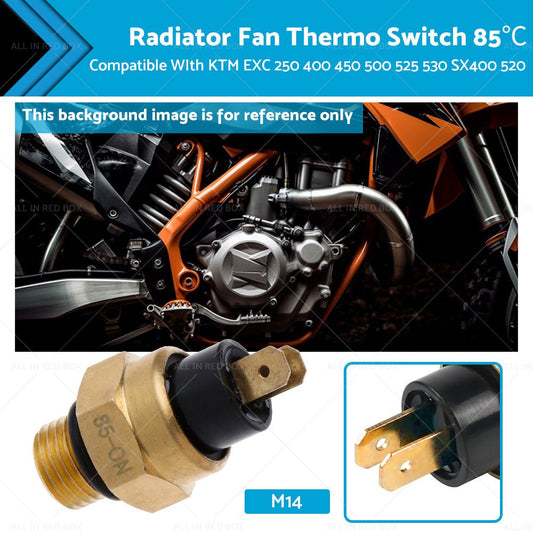 M14 Radiator Fan Thermo Switch 85 degree Suitable For KTM EXC 250 400 450 500 525 530 - Frazy's Auto Parts