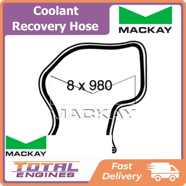 Mackay Coolant Expansion & Recovery Tank Hose - CH3219