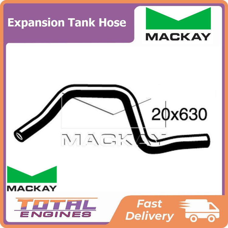 Mackay Coolant Expansion Recovery Tank Hose Bottom for Ford Transit 2.4L Diesel