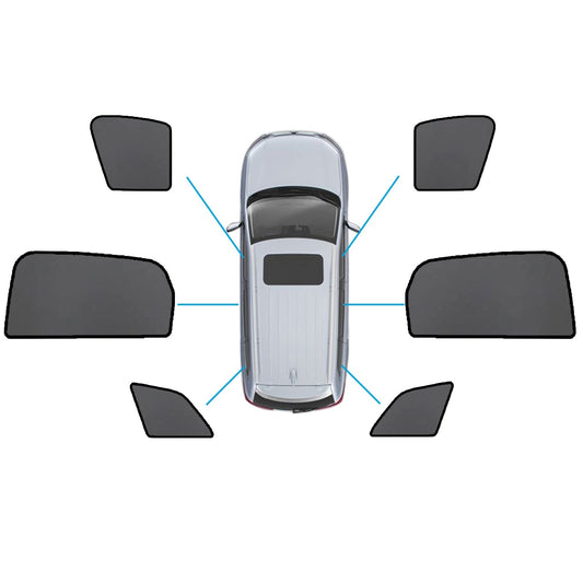 Magnetic Mesh Sun Blind Car Window Shades Suitable For Audi Q7 / SQ7 2015 - 2025 Front & Rear - Frazy's Auto Parts