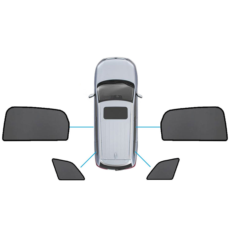 Magnetic Mesh Sun Blind Car Window Shades Suitable For Audi Q7 / SQ7 2015 - 2025 Front & Rear - Frazy's Auto Parts