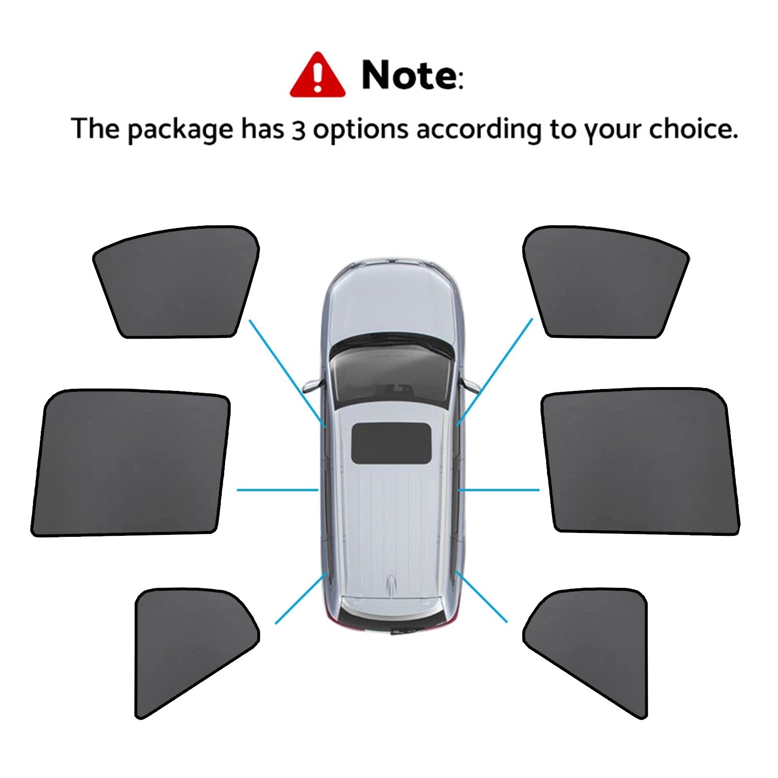 Magnetic Mesh Sun Blind Car Window Shades Suitable For Volvo XC40 2018 - 2024 Front & Rear - Frazy's Auto Parts