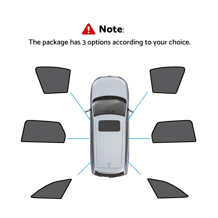 Magnetic Mesh Sun Blind Shades Suitable for Audi A4 Wagon B9 2016+On Front/Rear - Frazy's Auto Parts