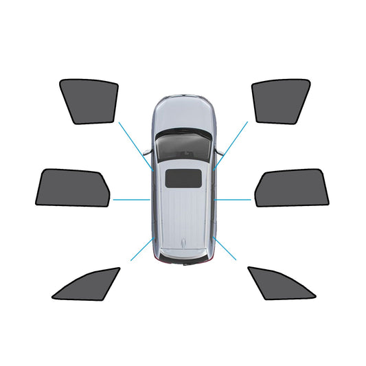 Magnetic Mesh Sun Blind Shades Suitable for Audi A4 Wagon B9 2016+On Front/Rear - Frazy's Auto Parts