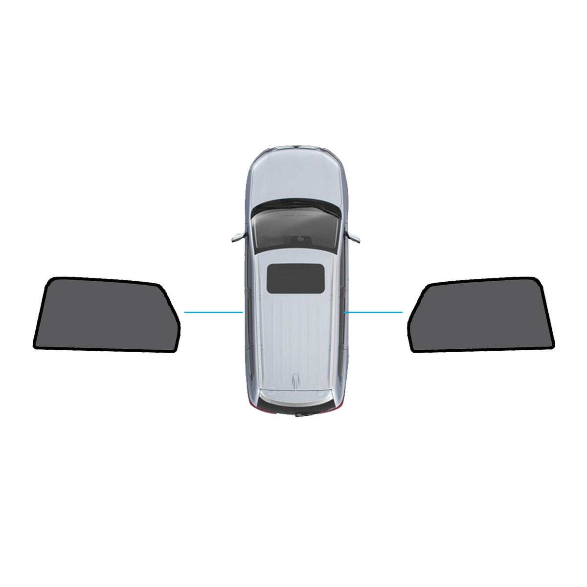 Magnetic Mesh Sun Blind Shades Suitable for Audi A4 Wagon B9 2016+On Front/Rear - Frazy's Auto Parts