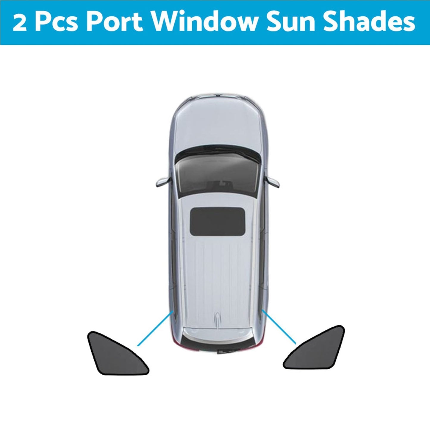 Magnetic Mesh Sun Blind Shades Suitable for Audi Q5 8R 2009–2016 On Front Rear - Frazy's Auto Parts