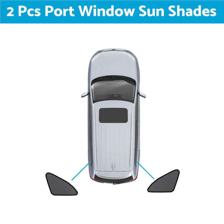 Magnetic Mesh Sun Blind Shades Suitable for Audi Q5 8R 2009–2016 On Front Rear - Frazy's Auto Parts