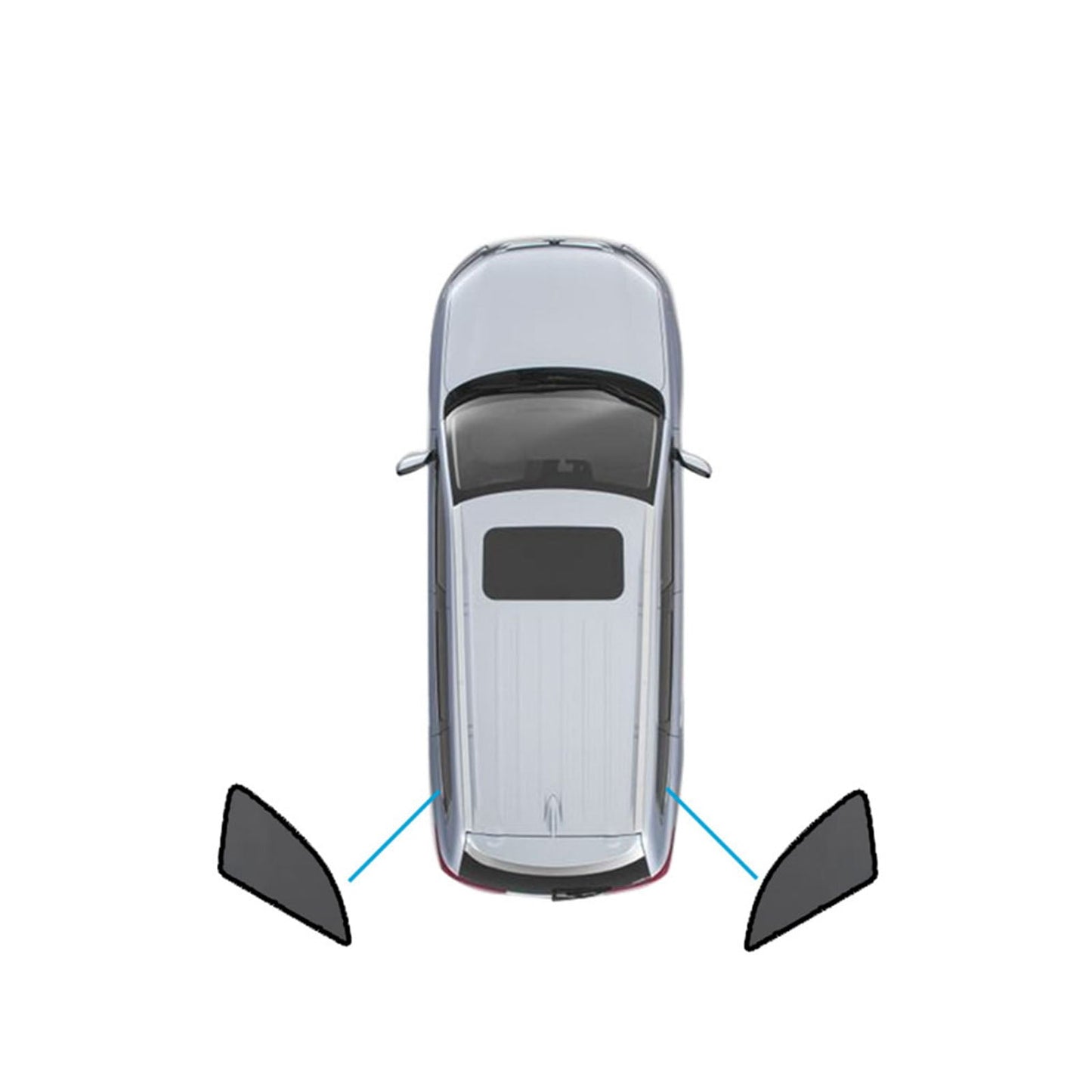Magnetic Mesh Sun Blind Shades Suitable for Audi Q5 FY 2017 - 2025 On Front Rear - Frazy's Auto Parts