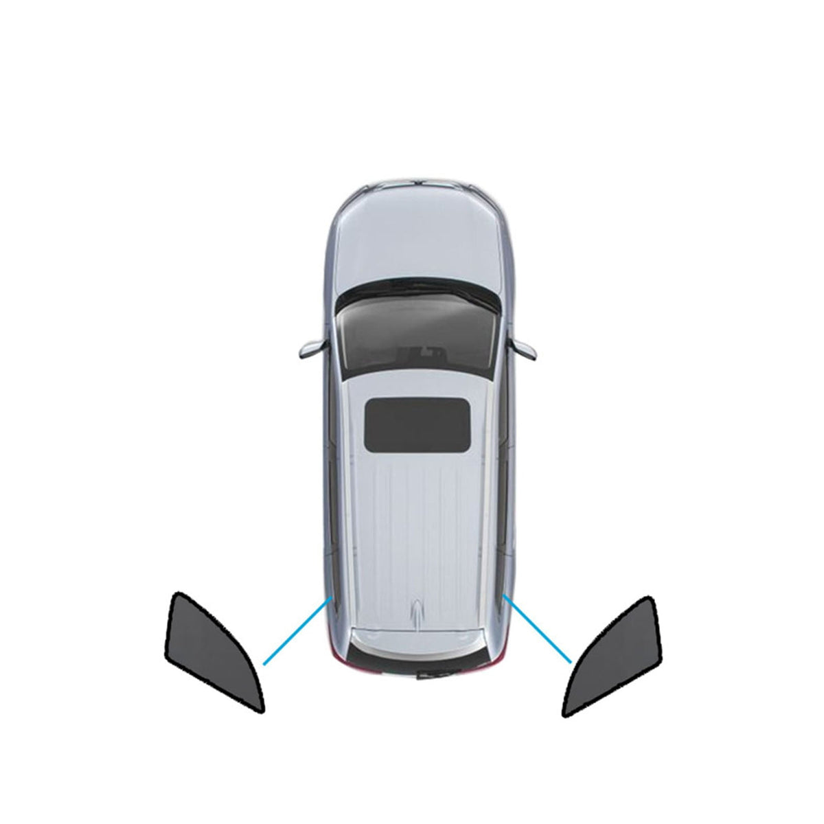Magnetic Mesh Sun Blind Shades Suitable for Audi Q5 FY 2017 - 2025 On Front Rear - Frazy's Auto Parts