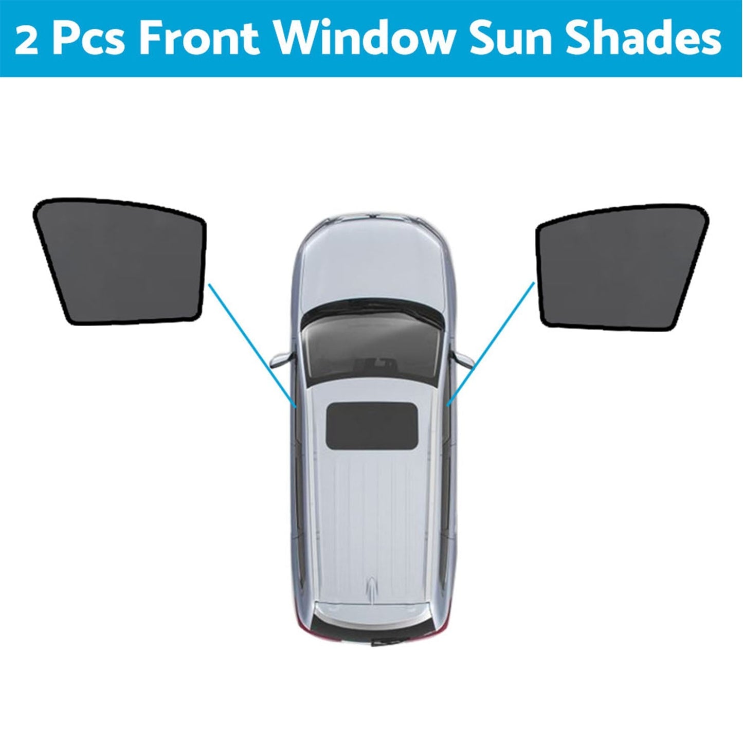Magnetic Mesh Sun Blind Shades Suitable for Audi Q5 FY 2017 - 2025 On Front Rear - Frazy's Auto Parts