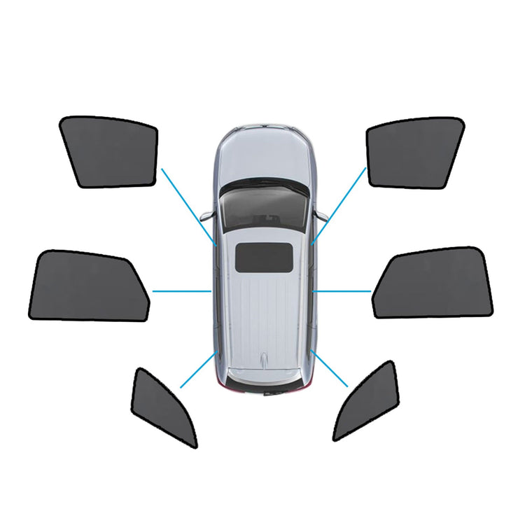 Magnetic Mesh Sun Blind Shades Suitable for Audi Q5 FY 2017 - 2025 On Front Rear - Frazy's Auto Parts