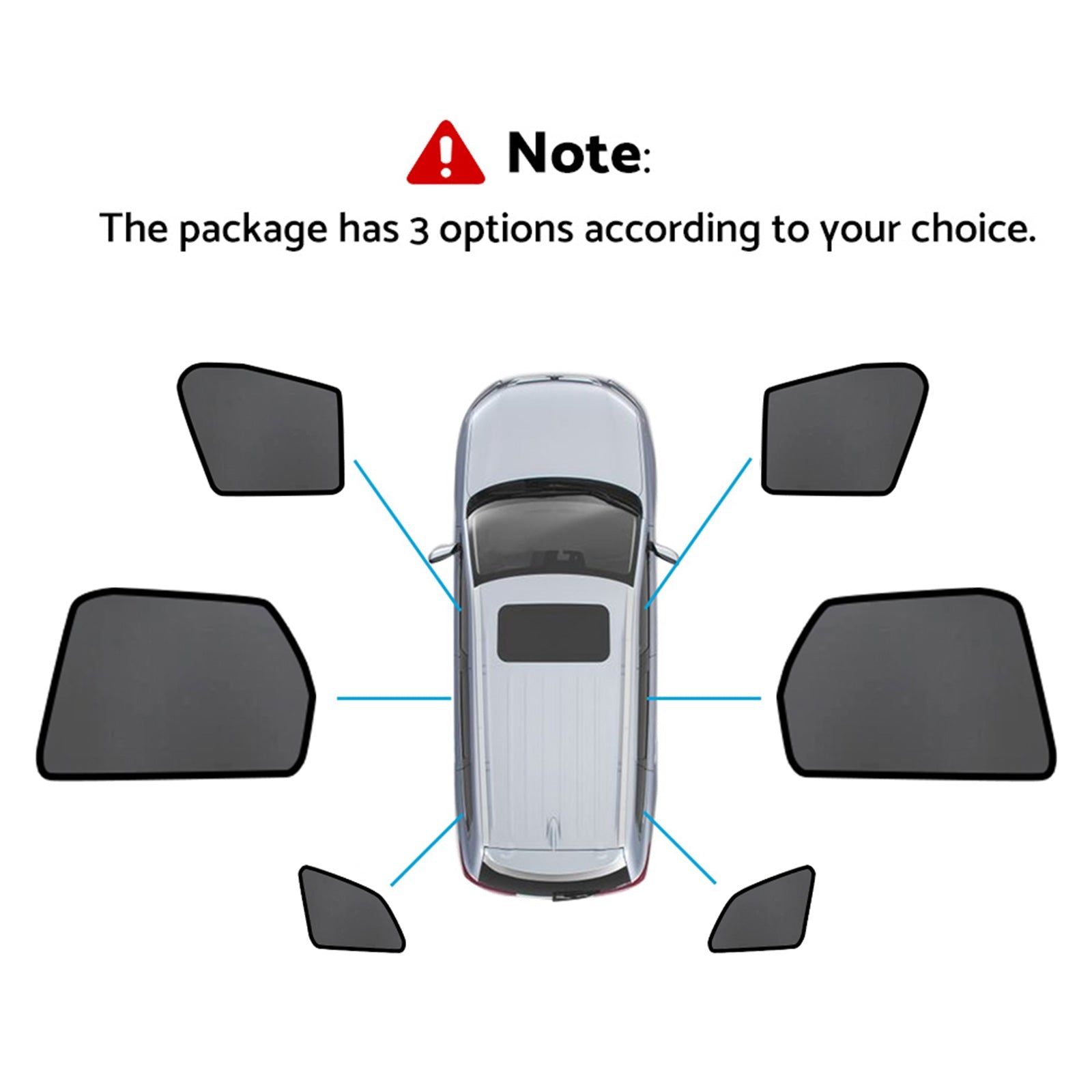 Magnetic Mesh Sun Blind Shades Suitable For Volvo XC60 2017 - 2024 - Frazy's Auto Parts