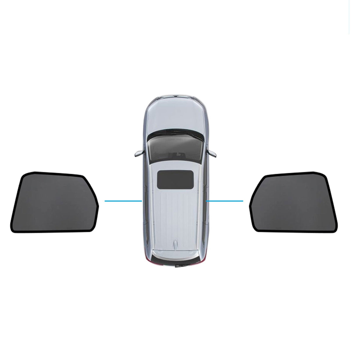 Magnetic Mesh Sun Blind Shades Suitable For Volvo XC60 2017 - 2024 - Frazy's Auto Parts
