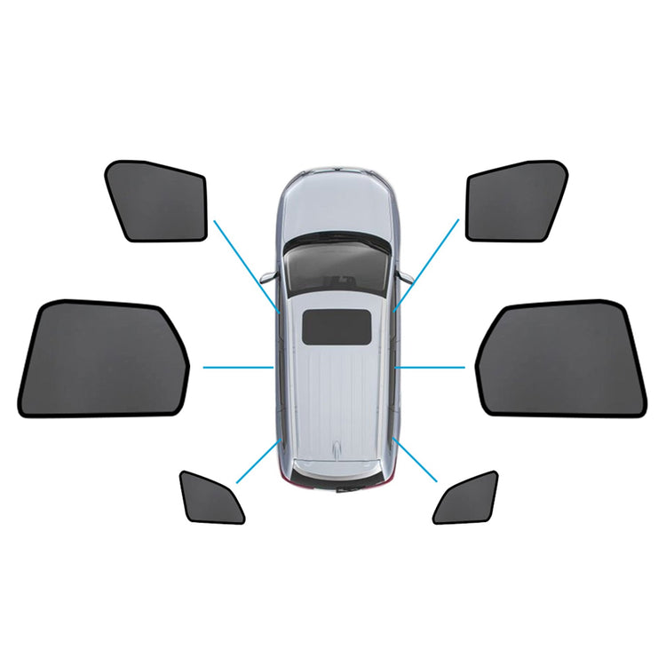 Magnetic Mesh Sun Blind Shades Suitable For Volvo XC60 2017 - 2024 - Frazy's Auto Parts