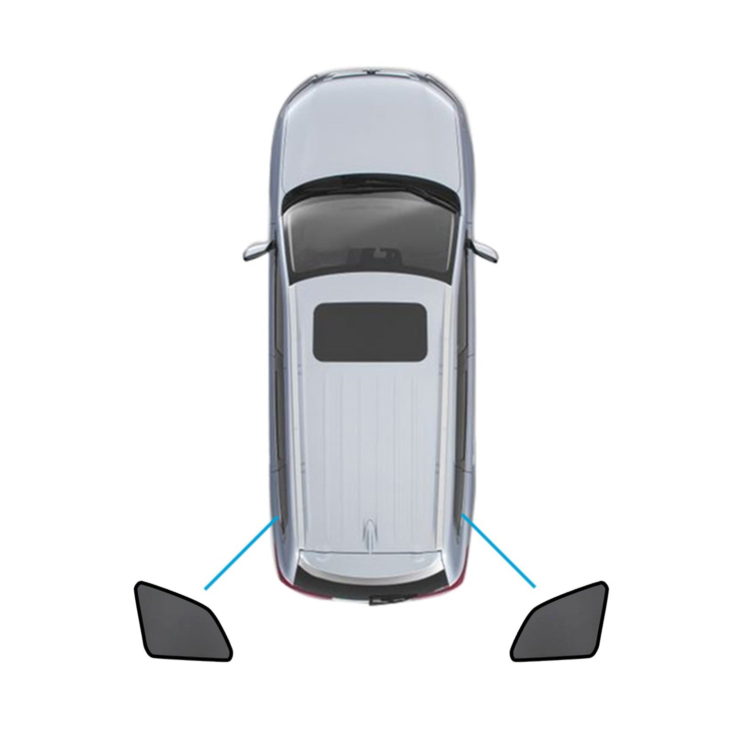 Magnetic Mesh Sun Blind Shades Suitable For Volvo XC60 2017 - 2024 - Frazy's Auto Parts