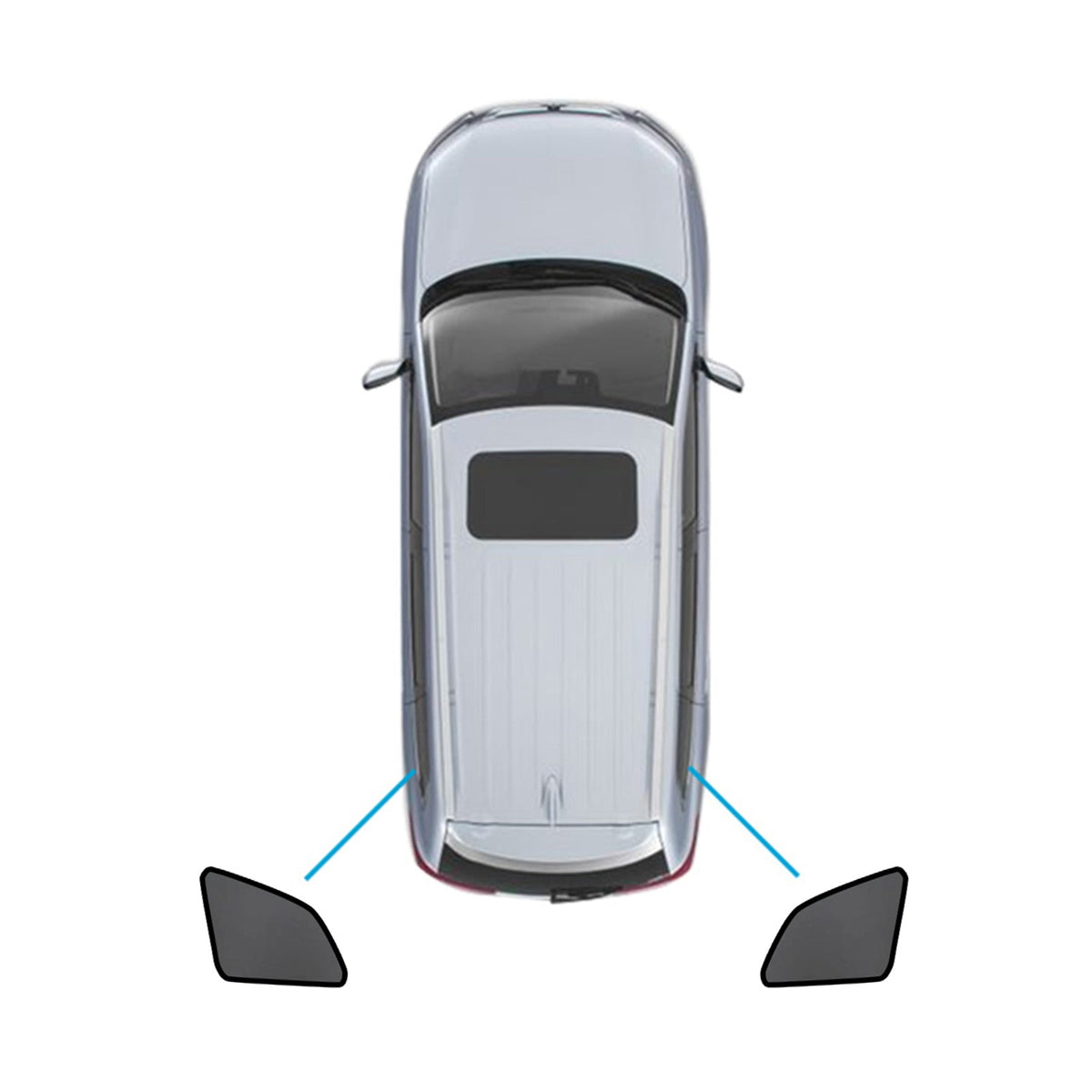 Magnetic Mesh Sun Blind Shades Suitable For Volvo XC60 2017 - 2024 - Frazy's Auto Parts