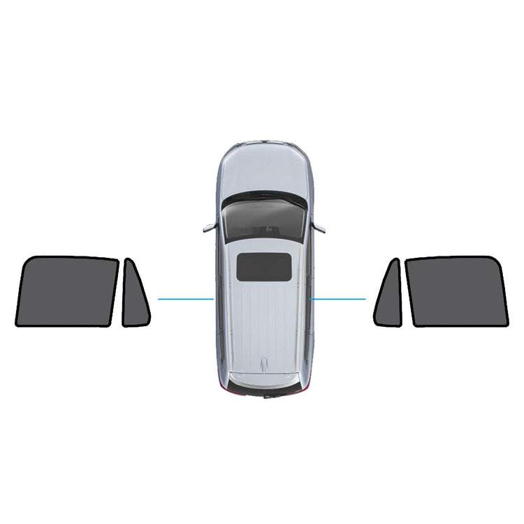 Magnetic Mesh Sun Blind Shades Suitable for Volvo XC90 2015 - Current On Front/Rear - Frazy's Auto Parts