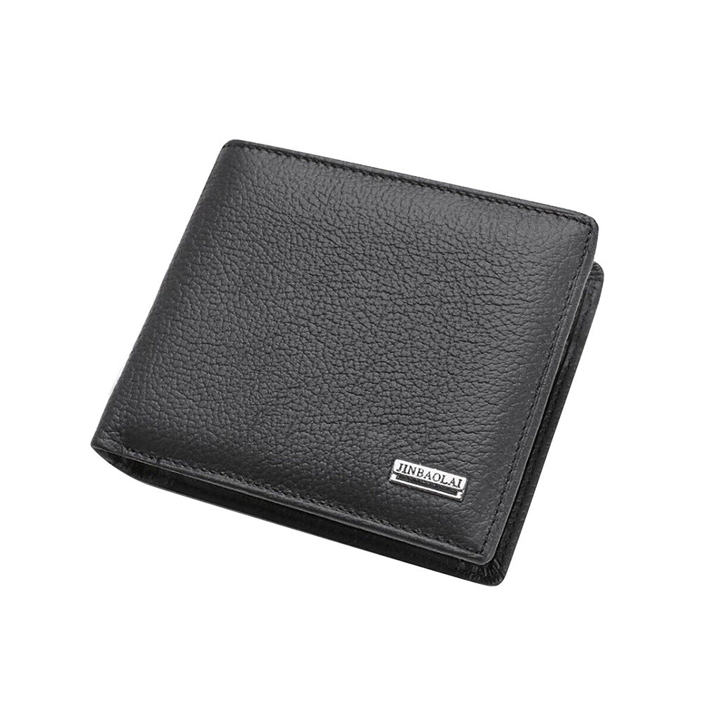 Mens Leather Wallet Cowhide Coin Purse Wallet Multiple Card Slots New AU - Frazy's Auto Parts