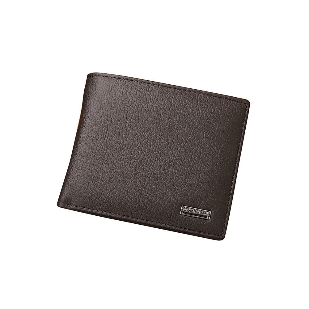 Mens Leather Wallet Cowhide Coin Purse Wallet Multiple Card Slots New AU - Frazy's Auto Parts