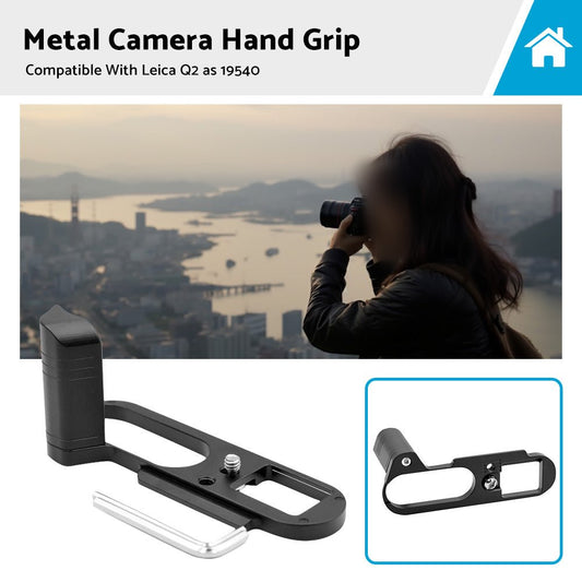 Metal Camera Hand Grip Holder Arca Swiss Plate Bracket Suitable For Leica Q2 - Frazy's Auto Parts