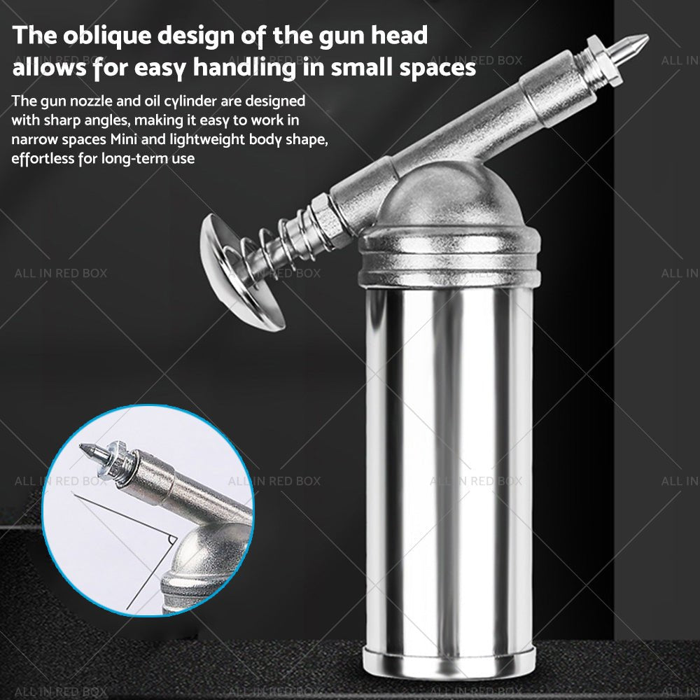 Metal Grease Gun For Chainsaw Chain Bar Sprocket Nose and Brushcutter Head Bearing - Frazy's Auto Parts