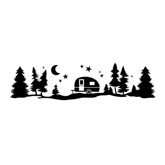 Mountains Adventure Vinyl Decal Sticker Suitable For Camper Van, Motorhome & Caravan - Frazy's Auto Parts