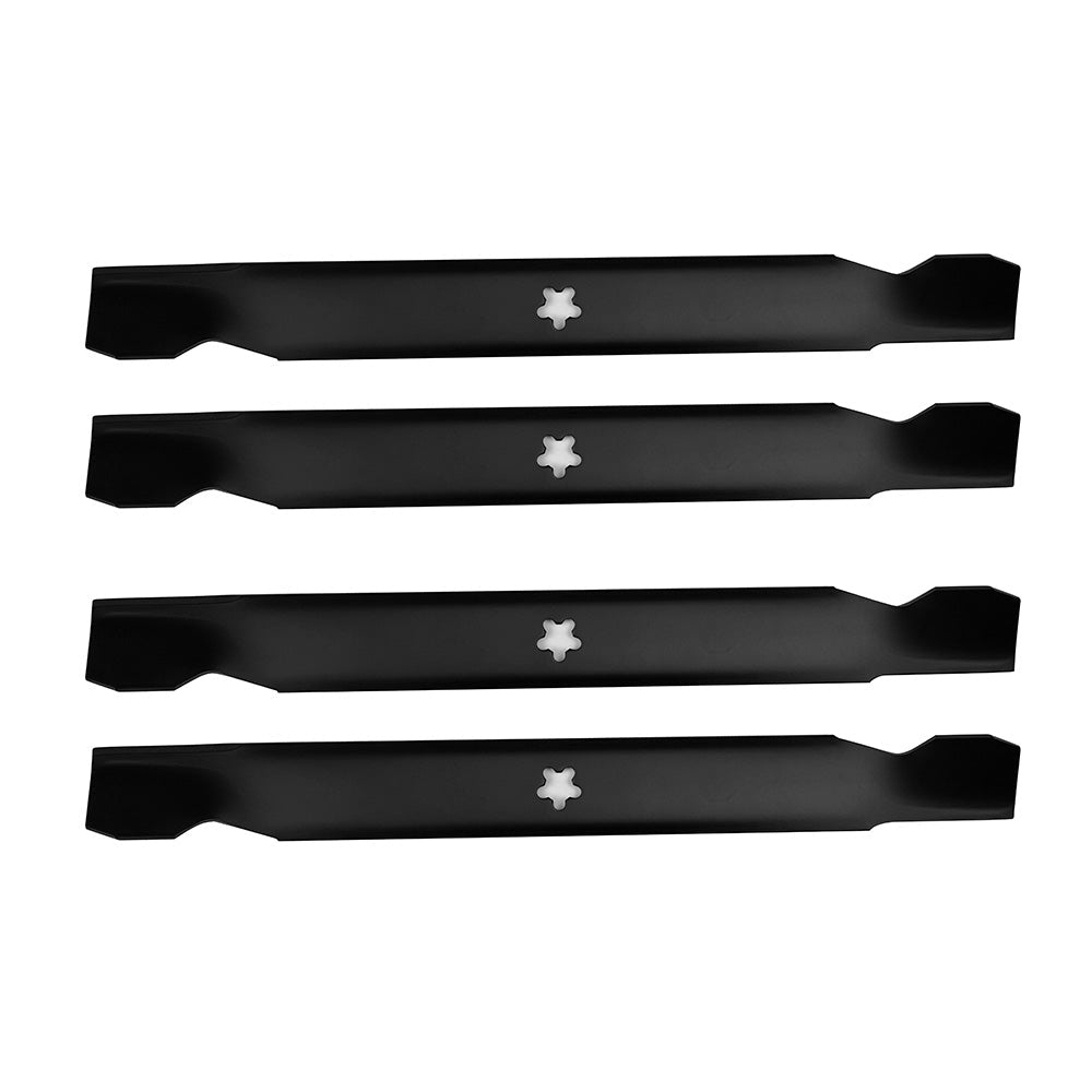 Mower Blades 4x Suitable For 42 - Inch Husqvarna / Craftsman / Poulan Mowers 5321388871 / 138971 - Frazy's Auto Parts