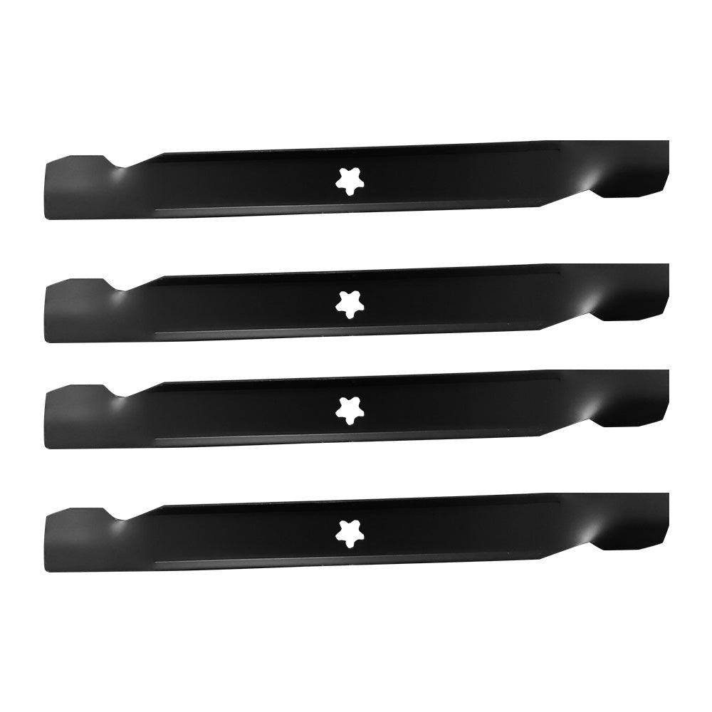 Mower Blades 4x Suitable For 42 - Inch Husqvarna / Craftsman / Poulan Mowers 5321388871 / 138971 - Frazy's Auto Parts