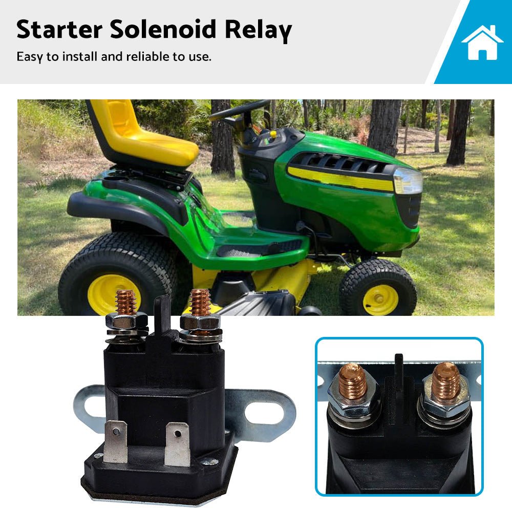 Mower Starter Solenoid Relay SuitableFor John Deere D100 D105 D110 Lawn Tractors - Frazy's Auto Parts