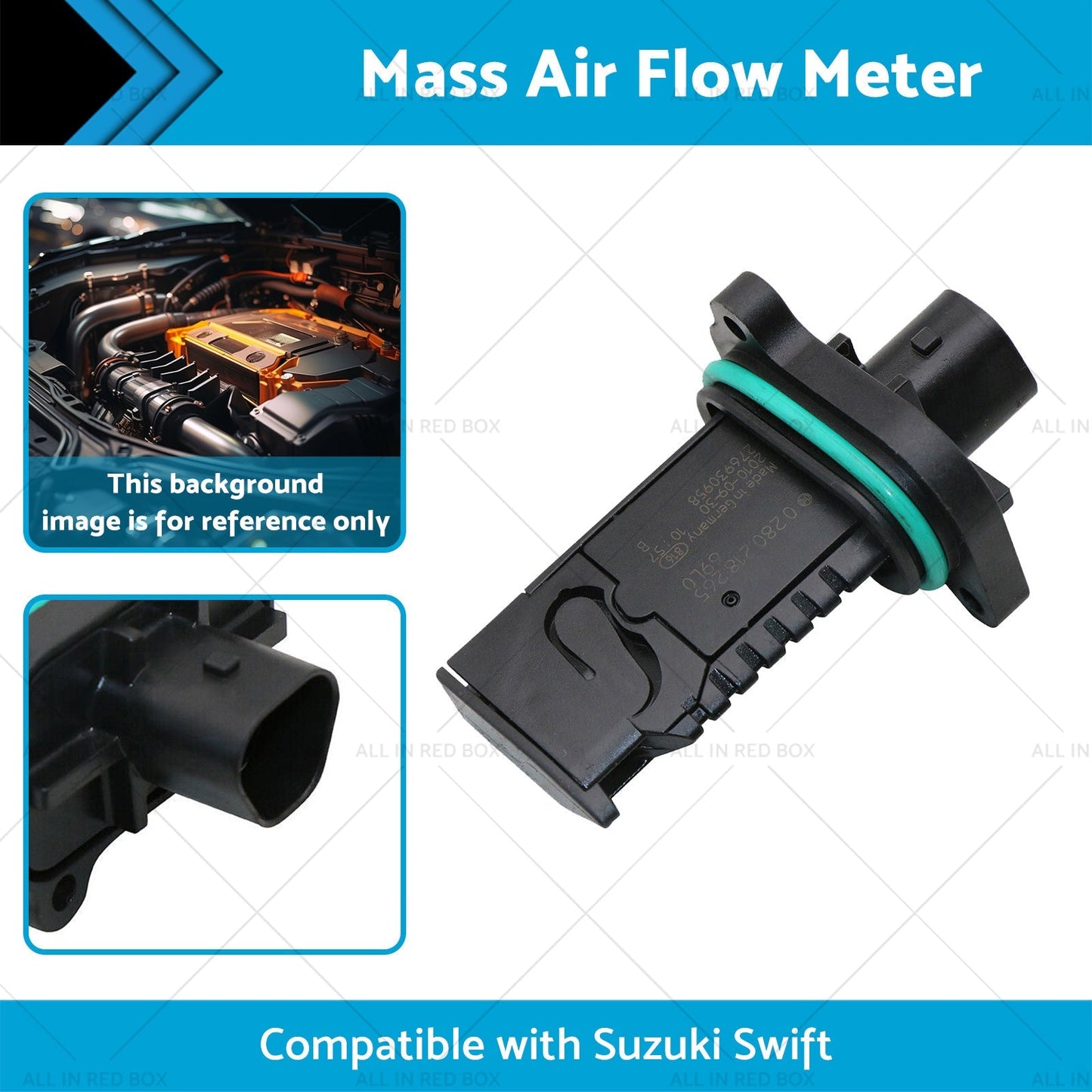 New Mass Air Flow Meter Suitable For Suzuki FZ SWIFT 1. 4L K14B 2 or 11 - 6 or 17 MAF AFM - Frazy's Auto Parts
