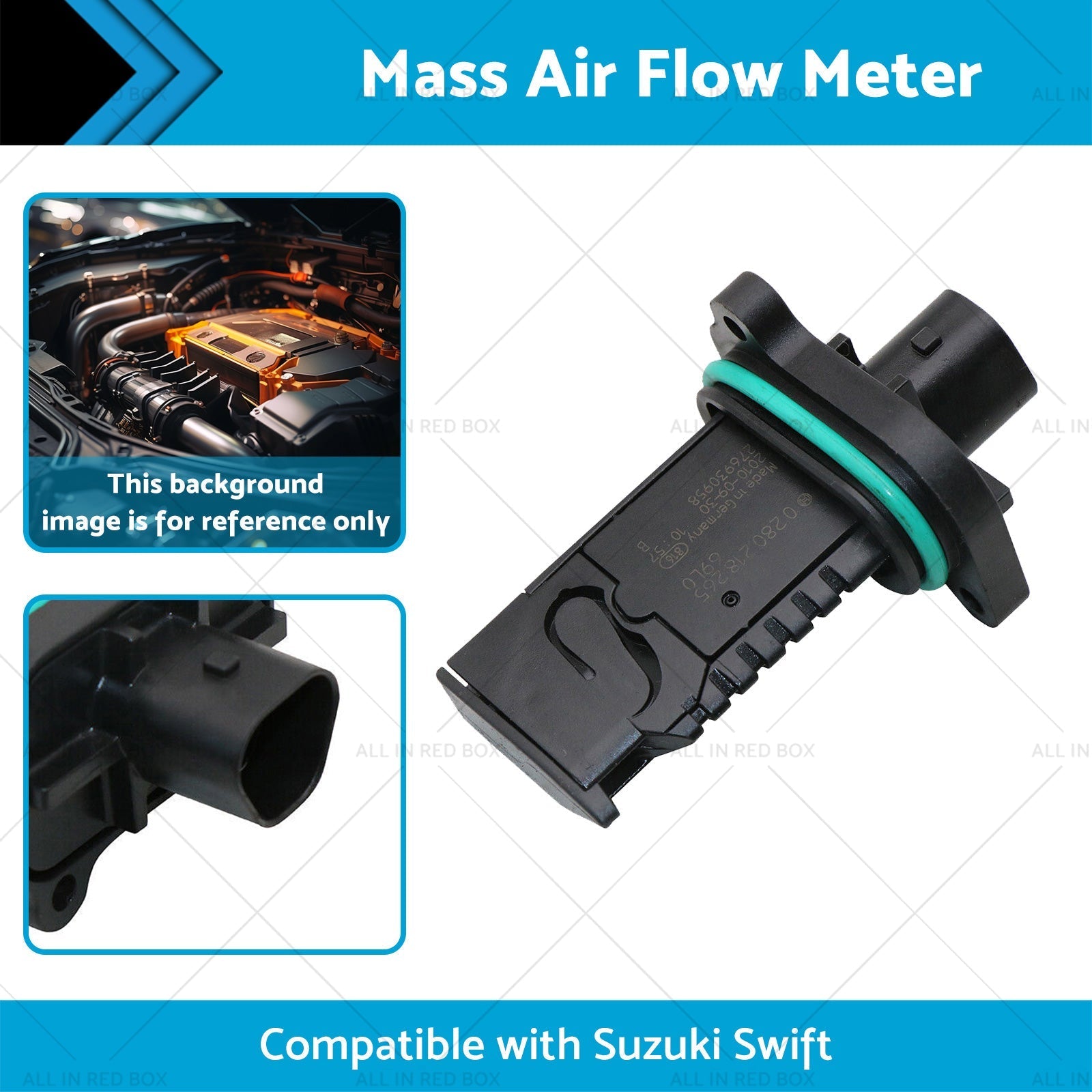 New Mass Air Flow Meter Suitable For Suzuki FZ SWIFT 1. 4L K14B 2 or 11 - 6 or 17 MAF AFM - Frazy's Auto Parts