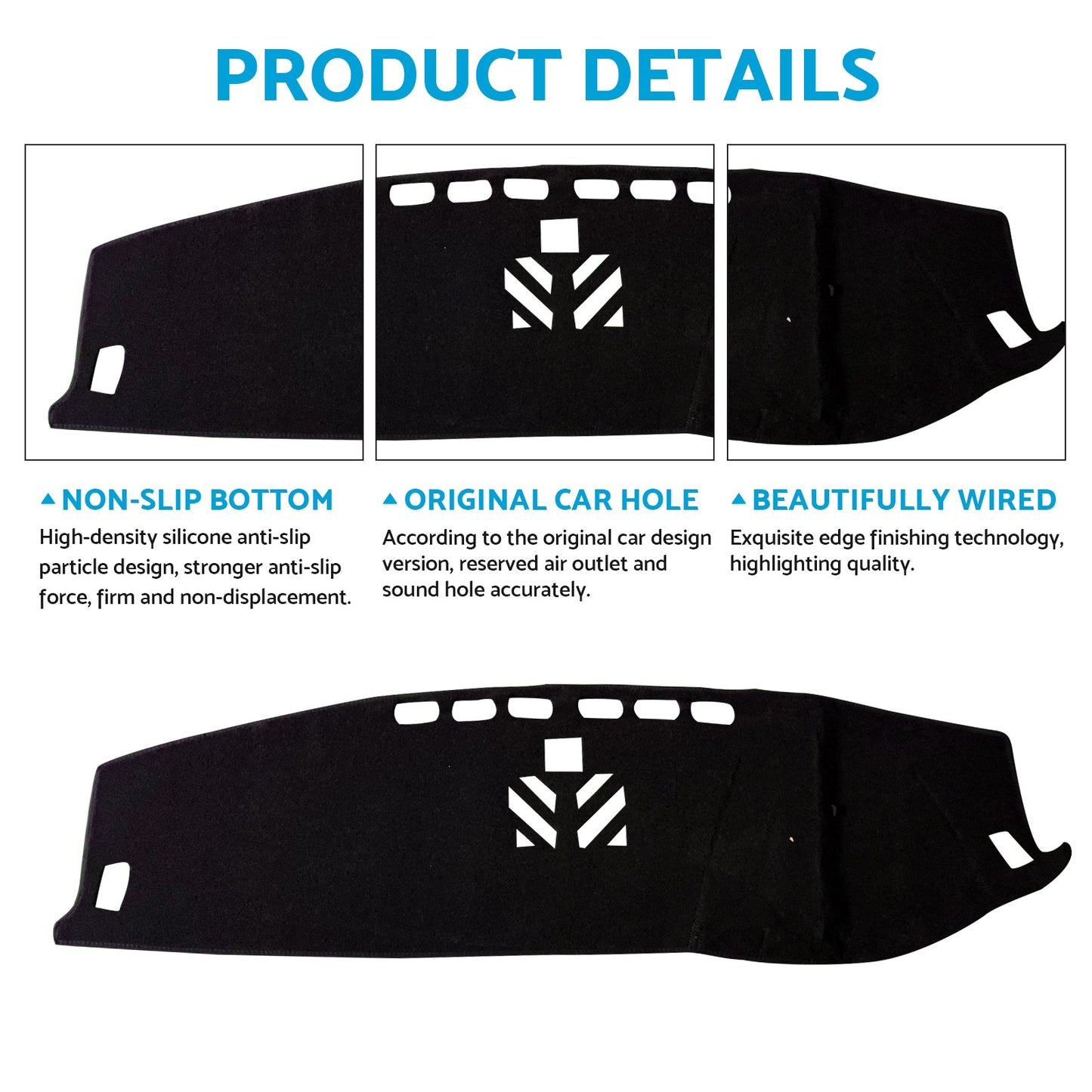 Non - Slip Dash Mat Dashboard Cover Suitable for Land Rover Discovery Sport 2015 - 2021 - Frazy's Auto Parts