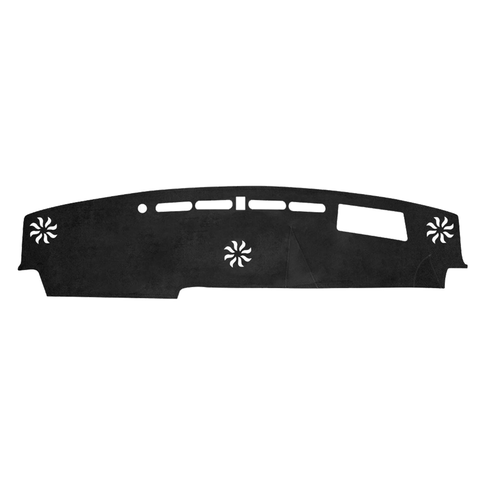 Non - Slip Dash Mat Microfiber Leather Suitable For Toyota Prado 250 Series w/HUD - Frazy's Auto Parts