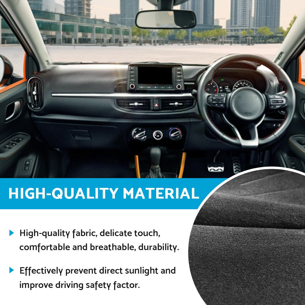 Non - Slip Dash Mat Suitable For Kia Picanto JA 2017 - 2023 Dashboard Cover - Frazy's Auto Parts