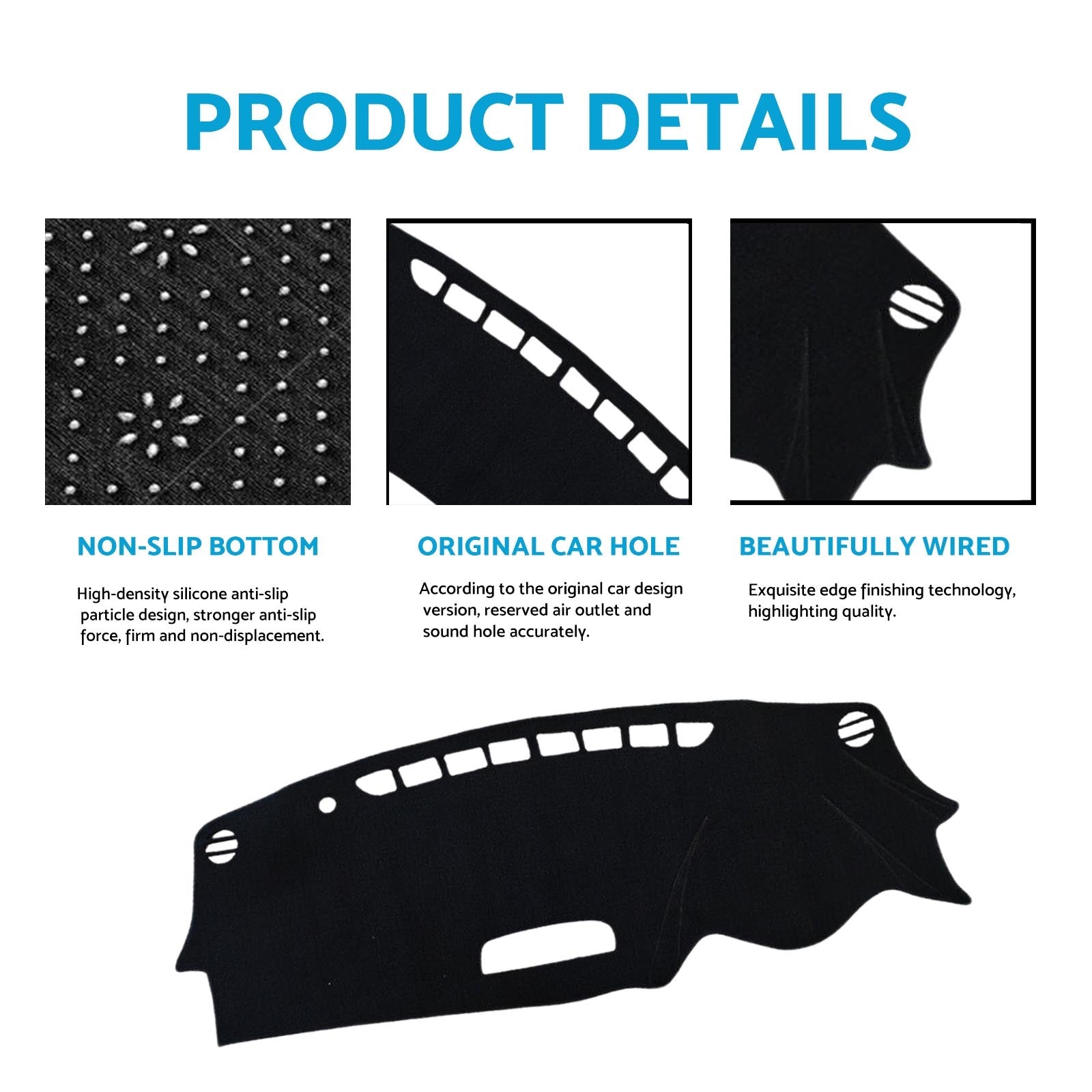 Non - Slip Dash Mat Suitable for Mazda CX3 DK 2.0 (2015 - 2023) - Frazy's Auto Parts