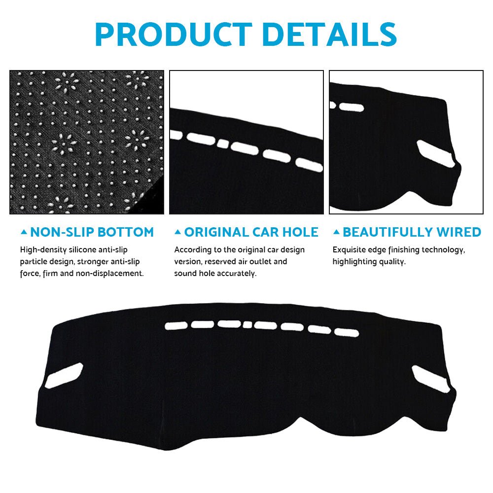 Non - Slip Dash Mat Suitable For Mitsubishi Outlander 2012 - 2020 SUV Dashboard Cover - Frazy's Auto Parts