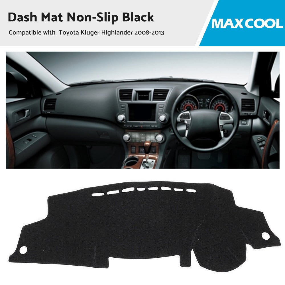 Non - Slip Dash Mat Suitable For Toyota Kluger Highlander 08 - 13 Dashboard Cover - Frazy's Auto Parts