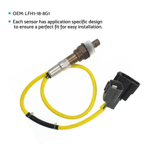 O2 Lambda Oxygen Sensor For Mazda 3 6 GG GY 2002 - 2007 1. 8 2. 0 2. 3 LFH1 - 18 - 8G1 - Frazy's Auto Parts