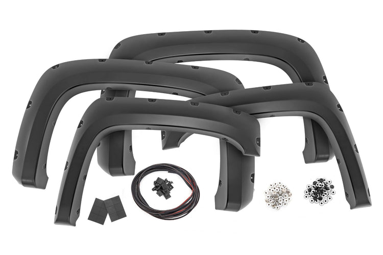 Pocket Fender Flares 6'7" & 8' Bed Chevy Silverado 1500/2500HD/3500HD (07-14)