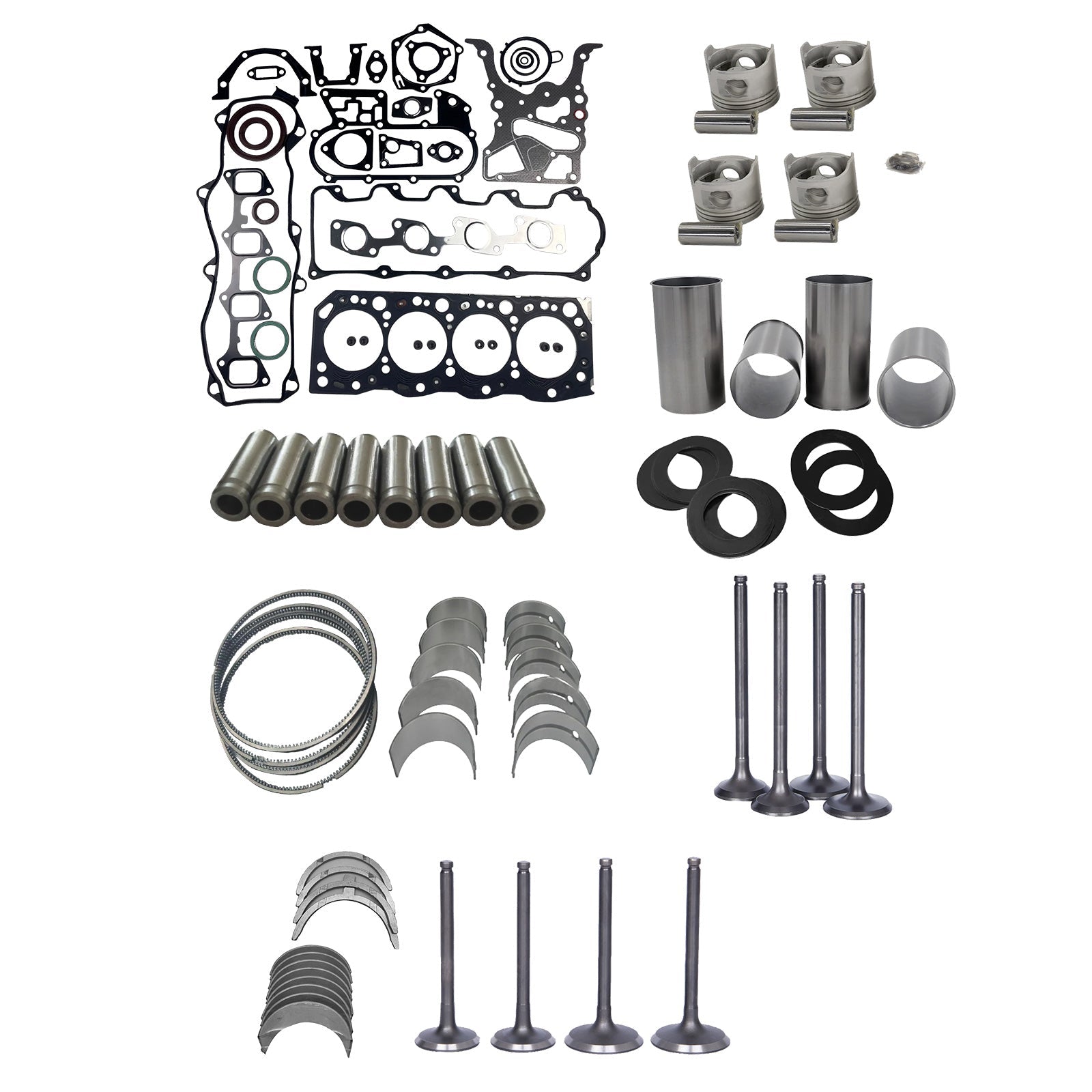 Overhaul Rebuild Kit Suitable For Toyota Hilux & Hiace 3L 2.8L Engine 1989 - 1998 - Frazy's Auto Parts