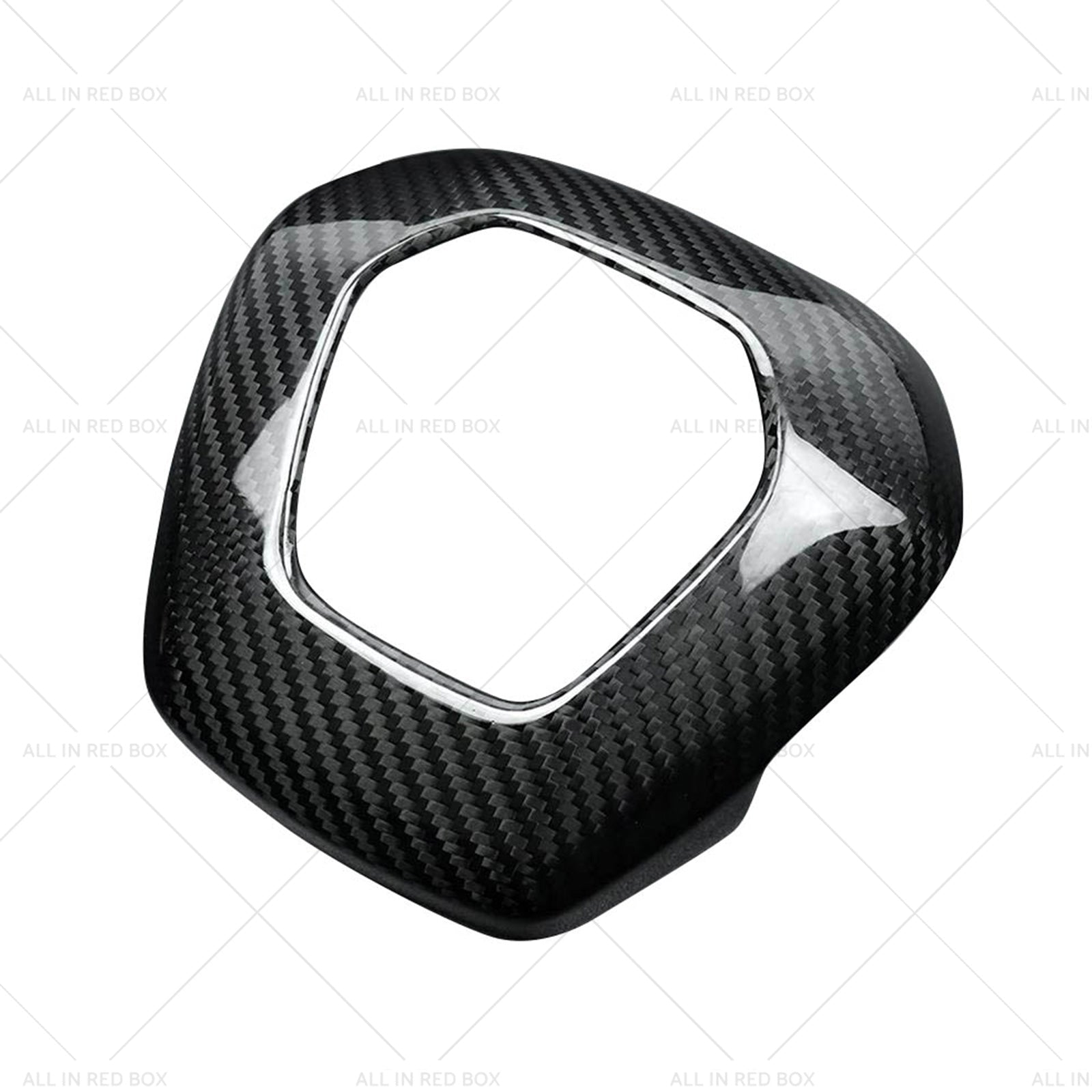 Overlay Real Carbon Fiber Steering Wheel Center Cover Suitable For Corvette C8 - Frazy's Auto Parts